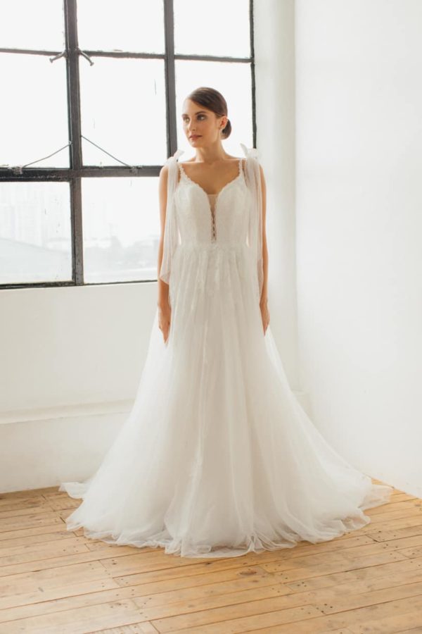 ivory and white bridal store