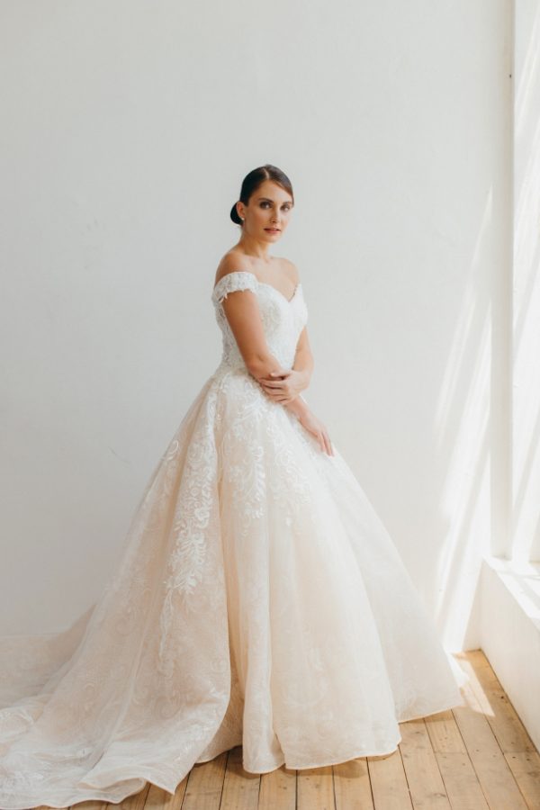 ivory and white bridal store