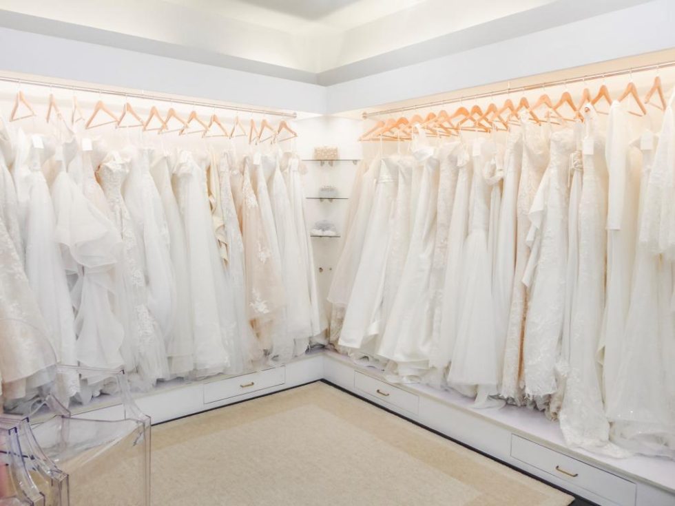 ivory and white bridal store