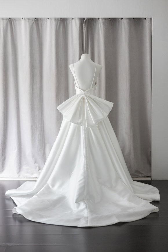 minimalist a-line rtw wedding gown manila