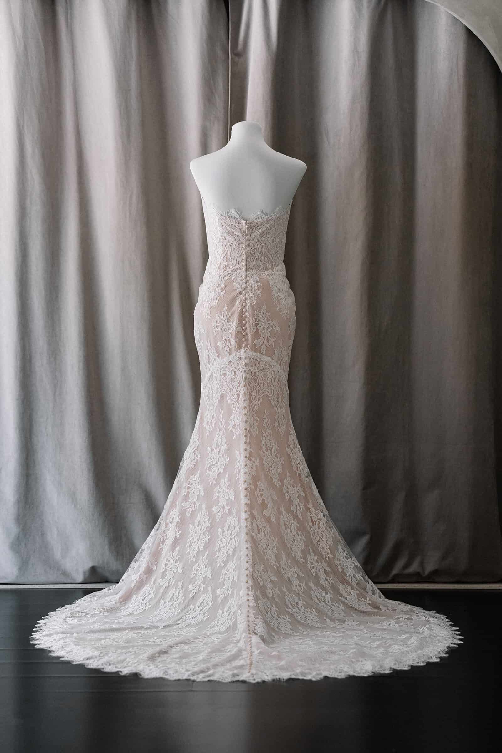 Ivory & White Bridal off shoulder minimalist ballgown